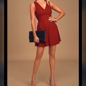 edt.Silk sleeveless mini dress